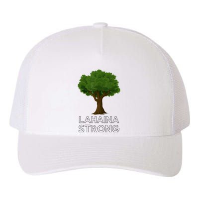 Maui Hawaii Strong Maui Wildfire Lahaina Survivor Yupoong Adult 5-Panel Trucker Hat