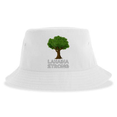 Maui Hawaii Strong Maui Wildfire Lahaina Survivor Sustainable Bucket Hat