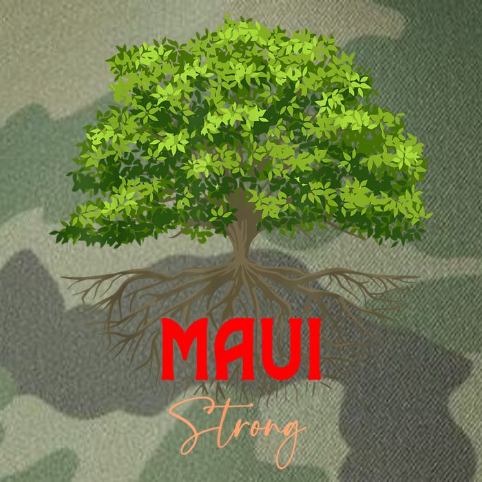 Maui Hawaii Strong Legacy Tie Dye Trucker Hat