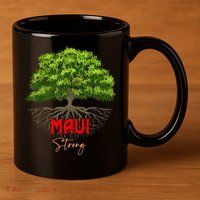 Maui Hawaii Strong 11oz C Handle Ceramic Mug