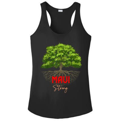 Maui Hawaii Strong Ladies PosiCharge Competitor Racerback Tank