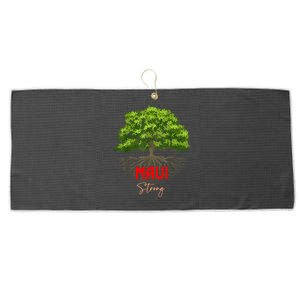 Maui Hawaii Strong Large Microfiber Waffle Golf Towel