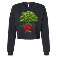 Maui Hawaii Strong Cropped Pullover Crew