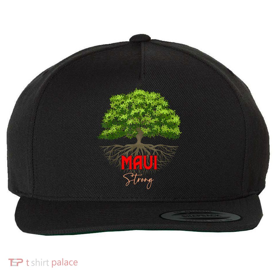 Maui Hawaii Strong Wool Snapback Cap