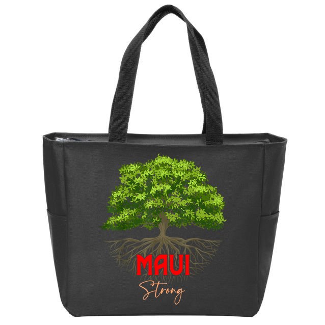 Maui Hawaii Strong Zip Tote Bag