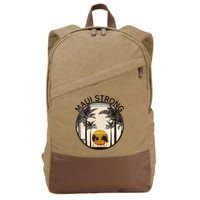 Maui Hawaii Strong Pray For Maui Pray For Lahaina Hawaii Cotton Canvas Backpack