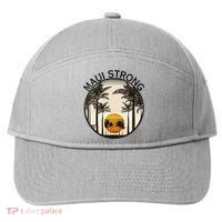 Maui Hawaii Strong Pray For Maui Pray For Lahaina Hawaii 7-Panel Snapback Hat