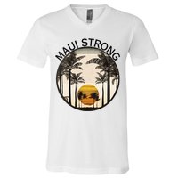 Maui Hawaii Strong Pray For Maui Pray For Lahaina Hawaii V-Neck T-Shirt