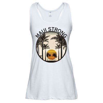 Maui Hawaii Strong Pray For Maui Pray For Lahaina Hawaii Ladies Essential Flowy Tank