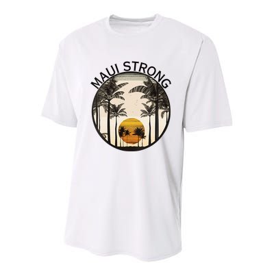 Maui Hawaii Strong Pray For Maui Pray For Lahaina Hawaii Youth Performance Sprint T-Shirt