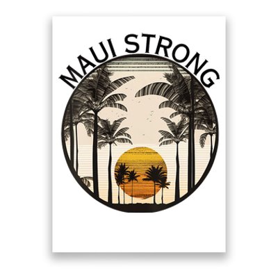 Maui Hawaii Strong Pray For Maui Pray For Lahaina Hawaii Poster