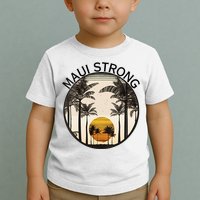 Maui Hawaii Strong Pray For Maui Pray For Lahaina Hawaii Toddler T-Shirt