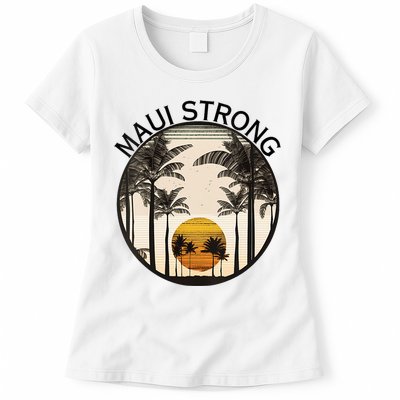 Maui Hawaii Strong Pray For Maui Pray For Lahaina Hawaii Womens T-Shirt