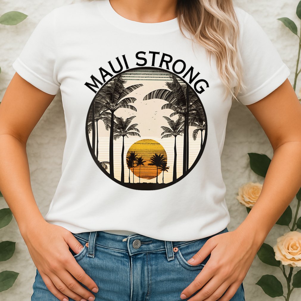 Maui Hawaii Strong Pray For Maui Pray For Lahaina Hawaii Womens T-Shirt