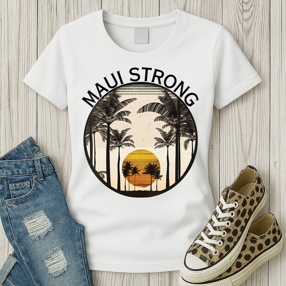 Maui Hawaii Strong Pray For Maui Pray For Lahaina Hawaii Womens T-Shirt