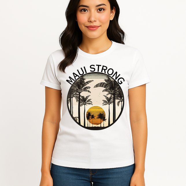 Maui Hawaii Strong Pray For Maui Pray For Lahaina Hawaii Womens T-Shirt