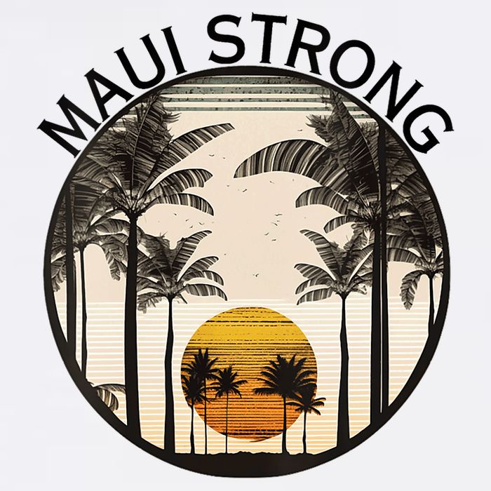 Maui Hawaii Strong Pray For Maui Pray For Lahaina Hawaii Short Acrylic Beanie