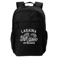 Maui Hawaii Shoreline Supportive Golden Maui Strong Lahaina Banyan Tree Backpack