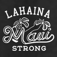 Maui Hawaii Shoreline Supportive Golden Maui Strong Lahaina Banyan Tree 25L Jumbo Tote