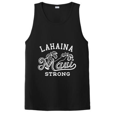 Maui Hawaii Shoreline Supportive Golden Maui Strong Lahaina Banyan Tree PosiCharge Competitor Tank