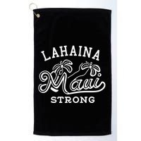 Maui Hawaii Shoreline Supportive Golden Maui Strong Lahaina Banyan Tree Golf Towel
