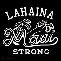 Maui Hawaii Shoreline Supportive Golden Maui Strong Lahaina Banyan Tree Cropped Pullover Crew