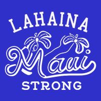Maui Hawaii Shoreline Supportive Golden Maui Strong Lahaina Banyan Tree 16 in Basic Backpack
