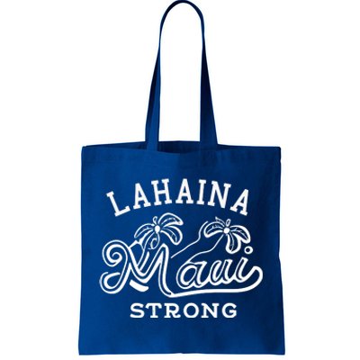 Maui Hawaii Shoreline Supportive Golden Maui Strong Lahaina Banyan Tree Tote Bag