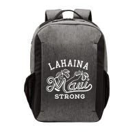 Maui Hawaii Shoreline Supportive Golden Maui Strong Lahaina Banyan Tree Vector Backpack