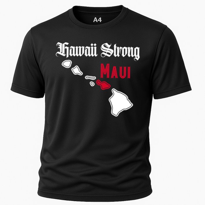 Maui Hawaii Strong Hawaii Stay With Maui Hawaii Cooling Performance Crew T-Shirt