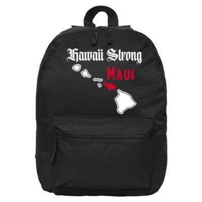 Maui Hawaii Strong Hawaii Stay With Maui Hawaii 16 in Basic Backpack