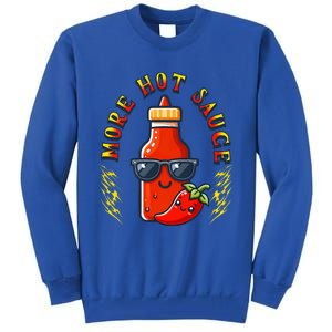 More Hot Sauce Spicy Food Lover Kawaii Tall Sweatshirt