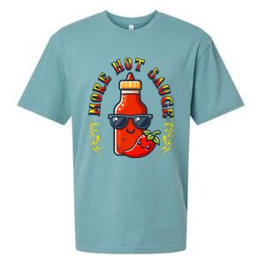 More Hot Sauce Spicy Food Lover Kawaii Sueded Cloud Jersey T-Shirt