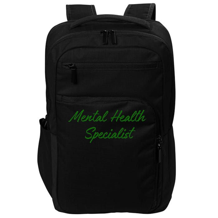 Mental Health Specialist Impact Tech Backpack