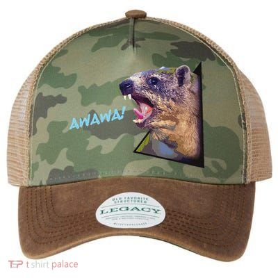 Mama Hyrax Screaming Mom Hyrax Legacy Tie Dye Trucker Hat