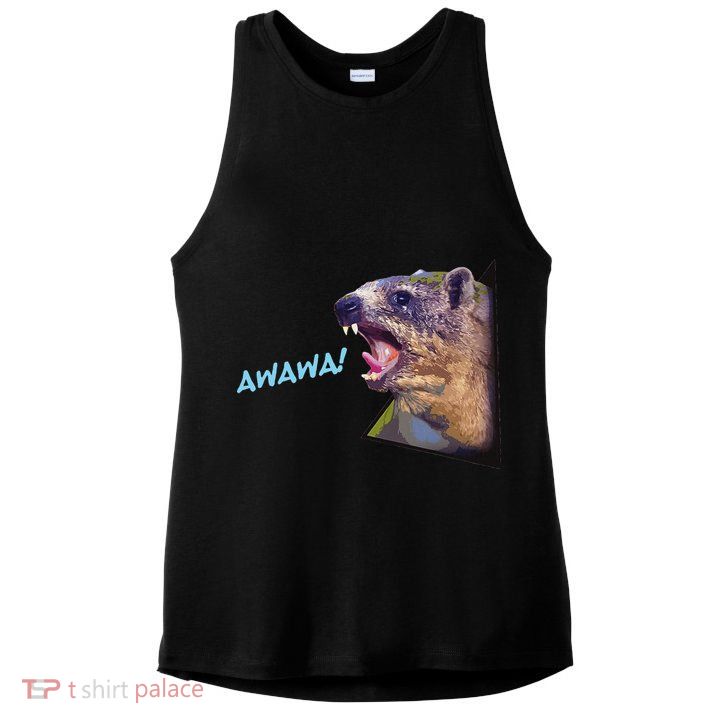 Mama Hyrax Screaming Mom Hyrax Ladies PosiCharge Tri-Blend Wicking Tank