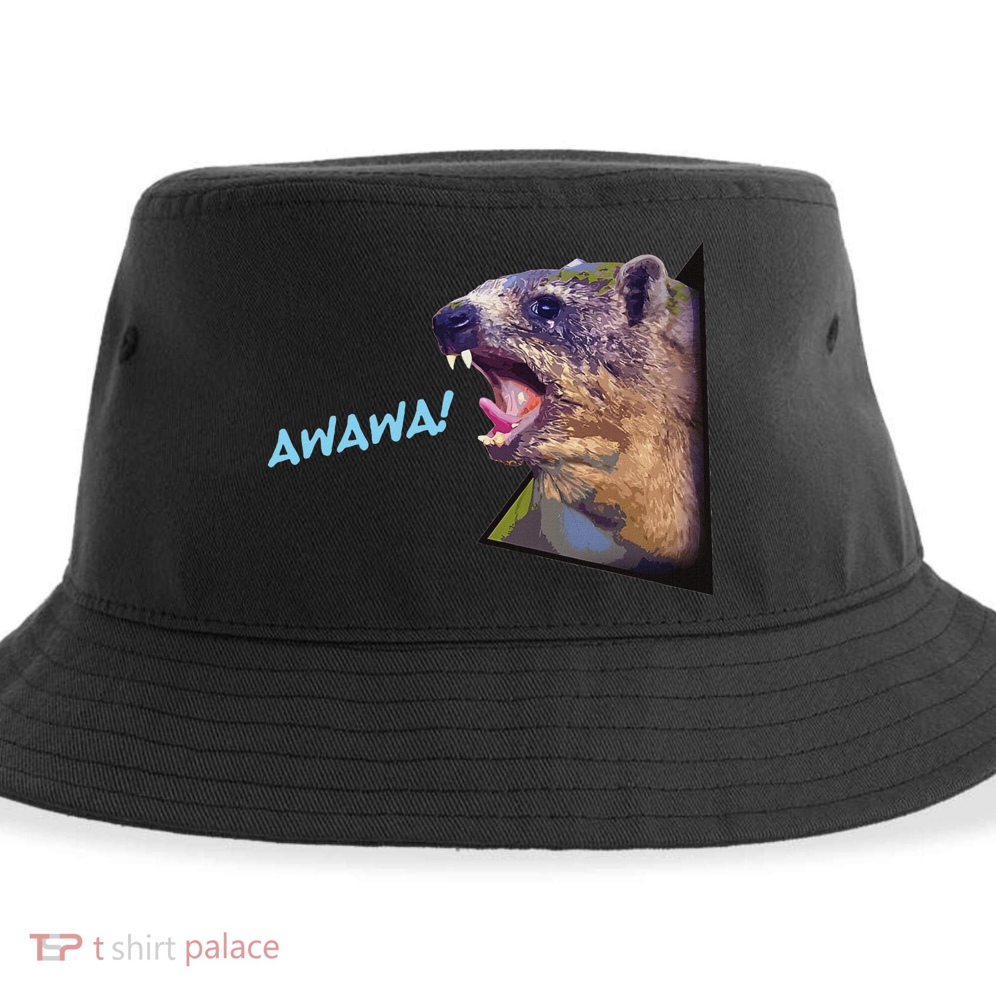 Mama Hyrax Screaming Mom Hyrax Sustainable Bucket Hat