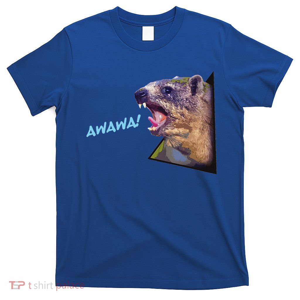 Mama Hyrax Screaming Mom Hyrax T-Shirt