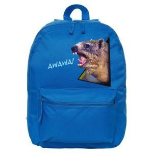 Mama Hyrax Screaming Mom Hyrax 16 in Basic Backpack