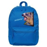 Mama Hyrax Screaming Mom Hyrax 16 in Basic Backpack