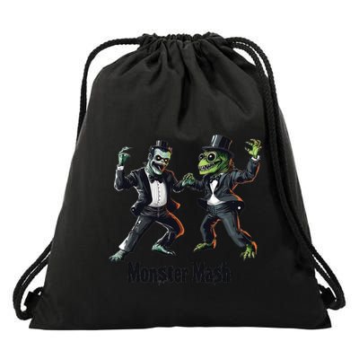 Monster Halloween Spooky Horror Season Matching Team Drawstring Bag