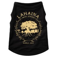 Maui Hawaii Shoreline Supportive Golden Maui Strong Lahaina Banyan Tree Doggie Tank