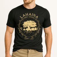 Maui Hawaii Shoreline Supportive Golden Maui Strong Lahaina Banyan Tree Performance Shirt