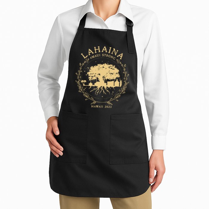 Maui Hawaii Shoreline Supportive Golden Maui Strong Lahaina Banyan Tree Apron