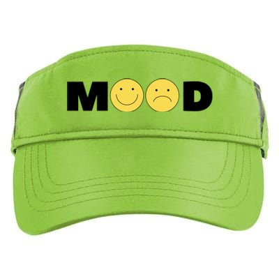 Mood Happy Sad Smiley Face Adult Drive Performance Visor