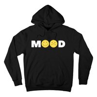 Mood Happy Sad Smiley Face Hoodie