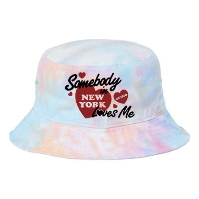 Mia Healey Somebody In New York Loves Me Guizio Tie Dye Newport Bucket Hat