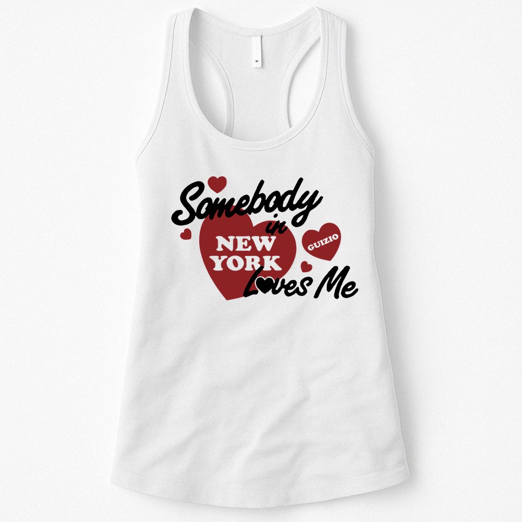 Mia Healey Somebody In New York Loves Me Guizio Womens Tank Top