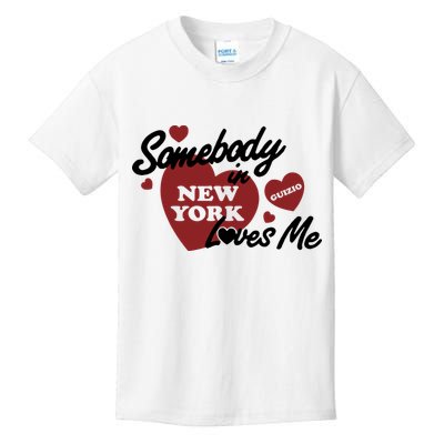 Mia Healey Somebody In New York Loves Me Guizio Kids T-Shirt