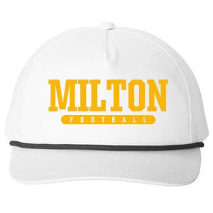 Milton High School Football Snapback Five-Panel Rope Hat